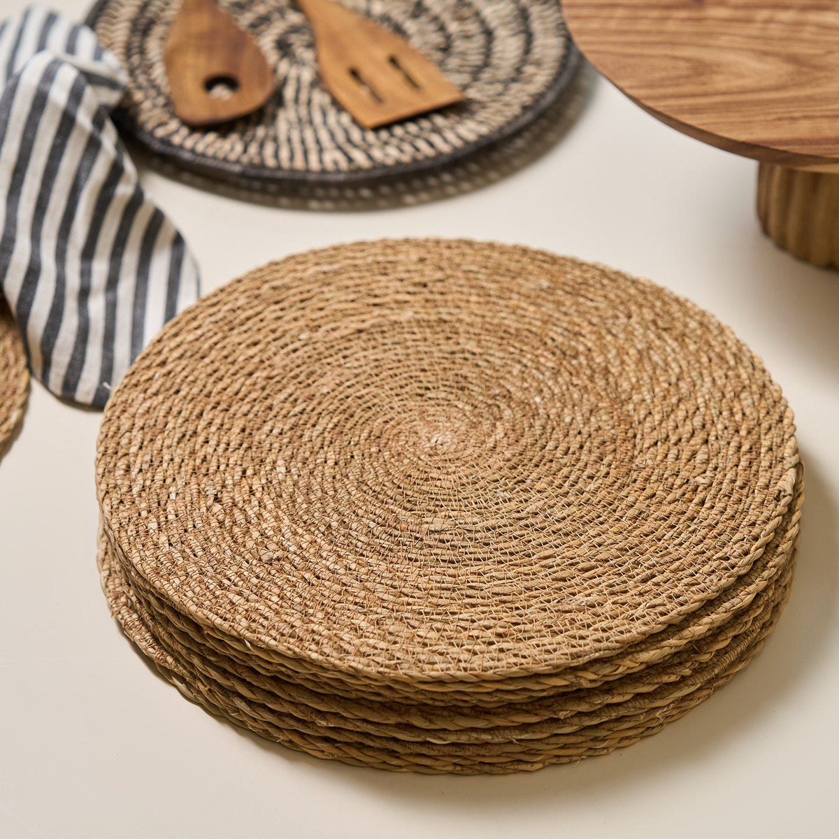10x Woven Natural Placemats - Maeve Living