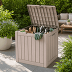 118L Portola Weather-Resistant Outdoor Resin Storage Box - Maeve Living