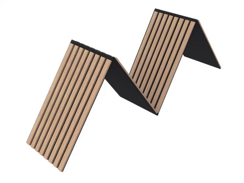 2.4m Foldable MDF Acoustic Wall Panel - Maeve Living