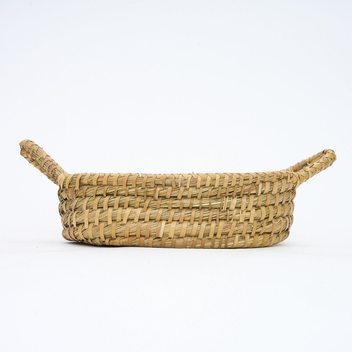 3-Piece Oval Tray Baskets Set - Maeve Living