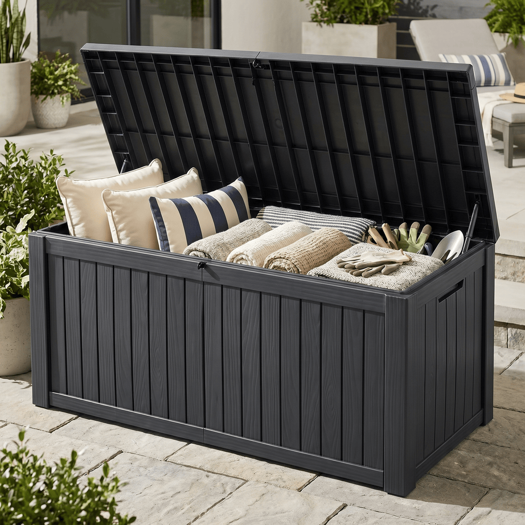 570L Sonama Weather-Resistant Outdoor Storage Box - Maeve Living