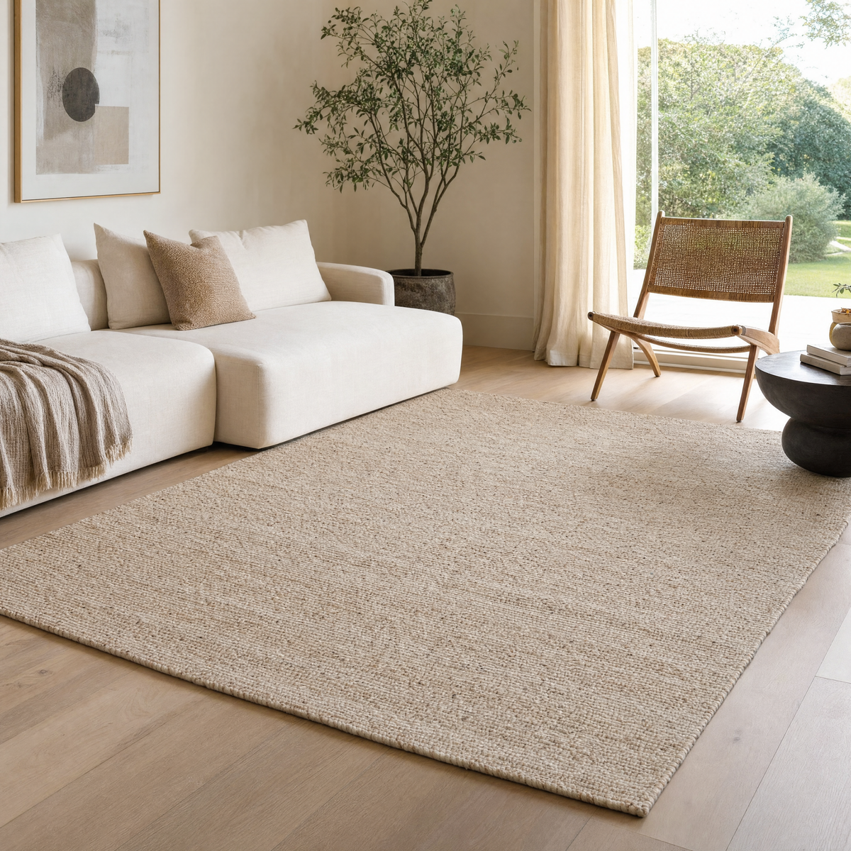 Hand Woven Indoor and Outdoor Flatweave Rug - Maeve Living