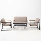 4-Piece Patio Sofa Set