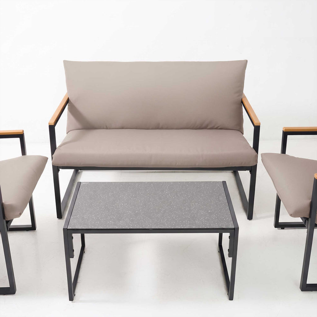 4-Piece Patio Sofa Set