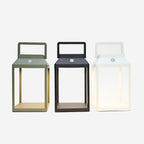 Aluminium Solar Rechargeable Lantern - Maeve Living