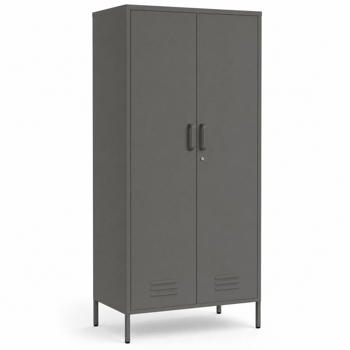 Bloom Two-Door Metal Wardrobe - Maeve Living