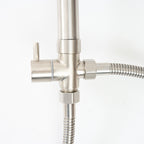 Brushed Overhead Shower - Maeve Living