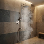 Brushed Overhead Shower - Maeve Living