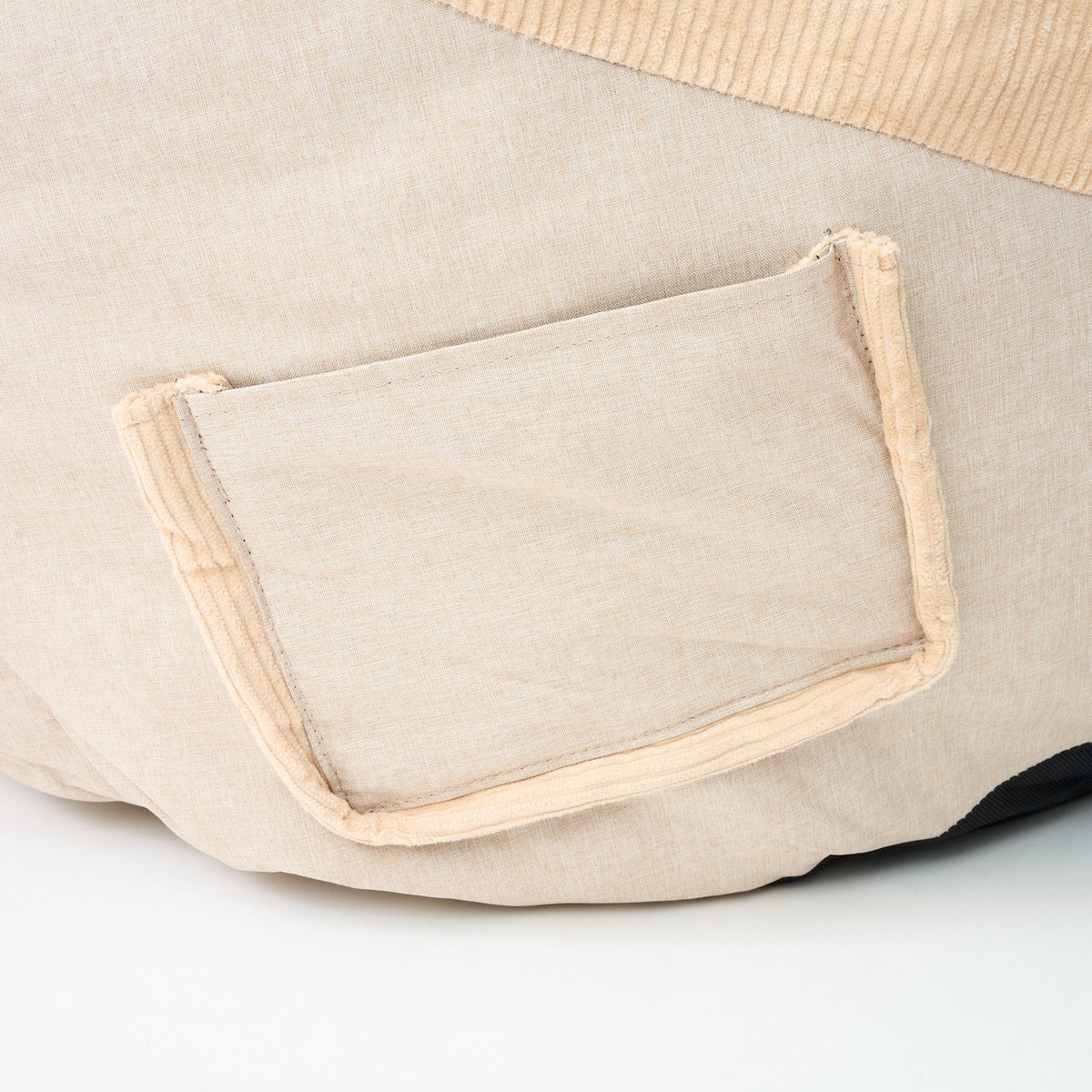 Corduroy Indoor Foam Beanbag - Maeve Living