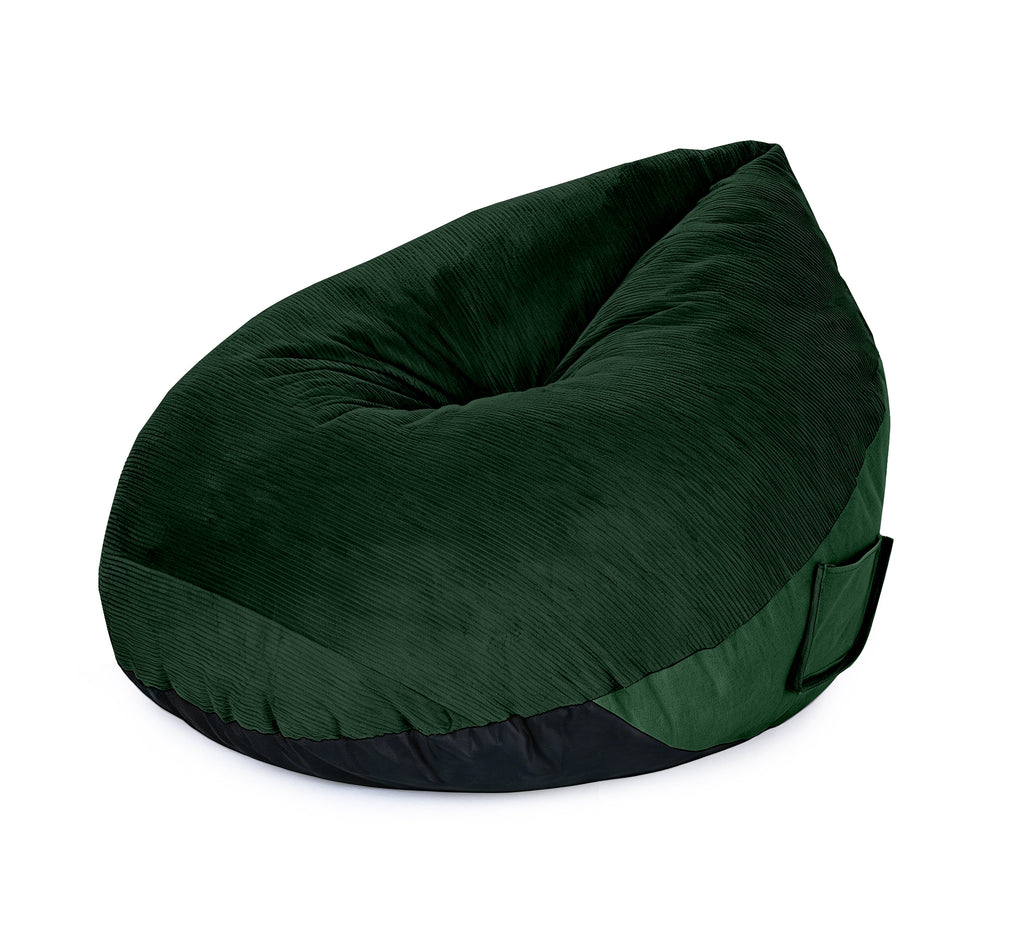 Corduroy Indoor Foam Beanbag - Maeve Living