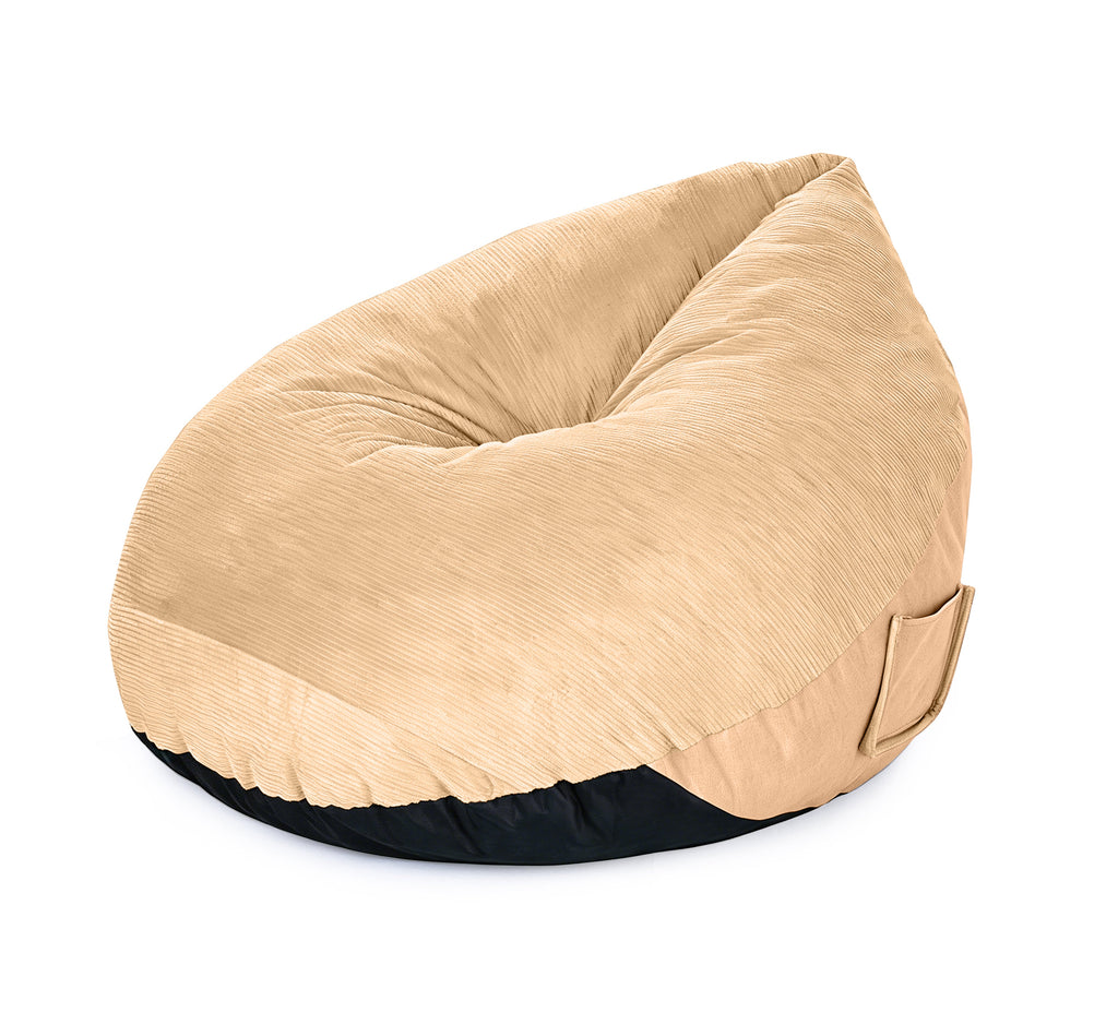 Corduroy Indoor Foam Beanbag - Maeve Living