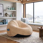 Corduroy Indoor Foam Beanbag - Maeve Living