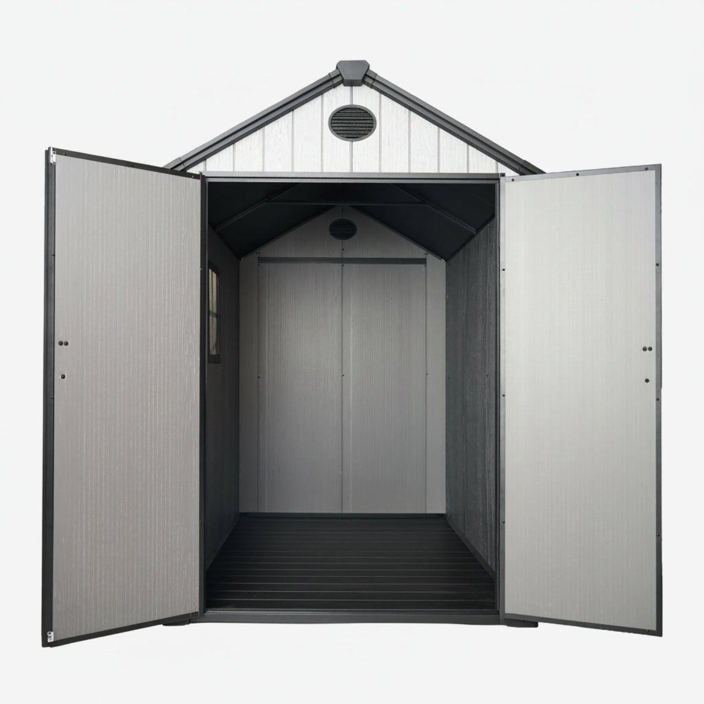 Double Door UV-Stabilised Outdoor Garden Storage Shed - Maeve Living