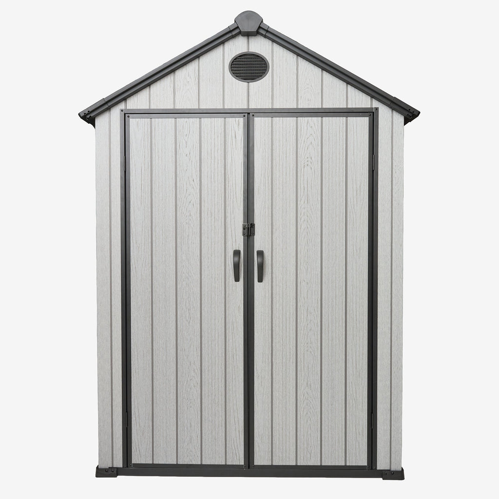 Double Door UV-Stabilised Outdoor Garden Storage Shed - Maeve Living