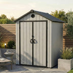 Double Door UV-Stabilised Outdoor Garden Storage Shed - Maeve Living