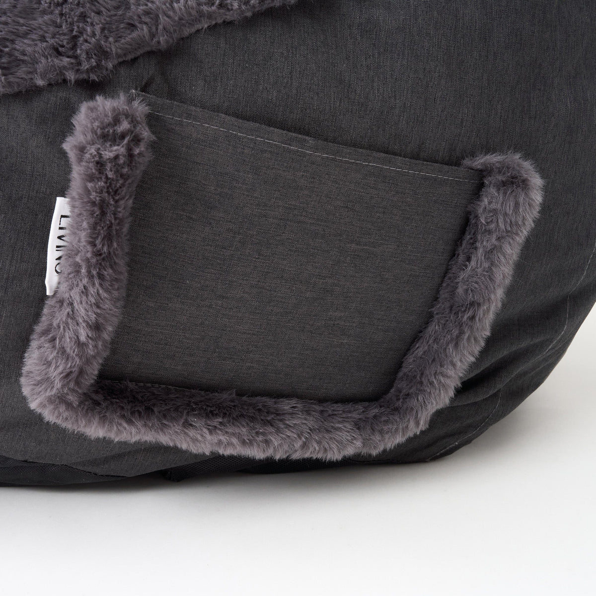 Faux Fur Indoor Foam Beanbag - Maeve Living