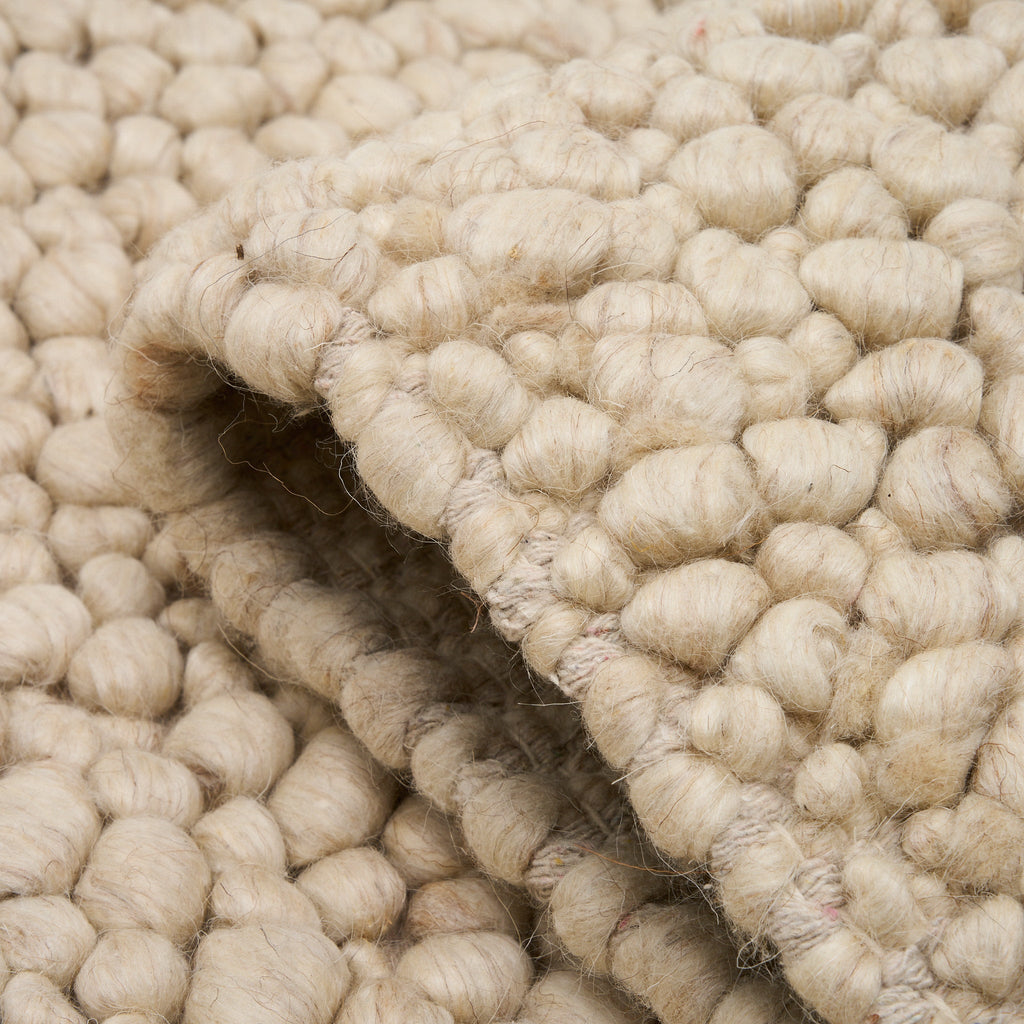 Hand Woven Chunky Wool Loop Rug - Maeve Living