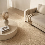 Hand Woven Chunky Wool Loop Rug - Maeve Living
