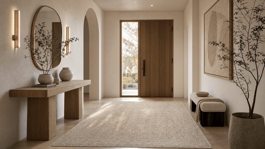 Hand Woven Indoor and Outdoor Flatweave Rug - Maeve Living