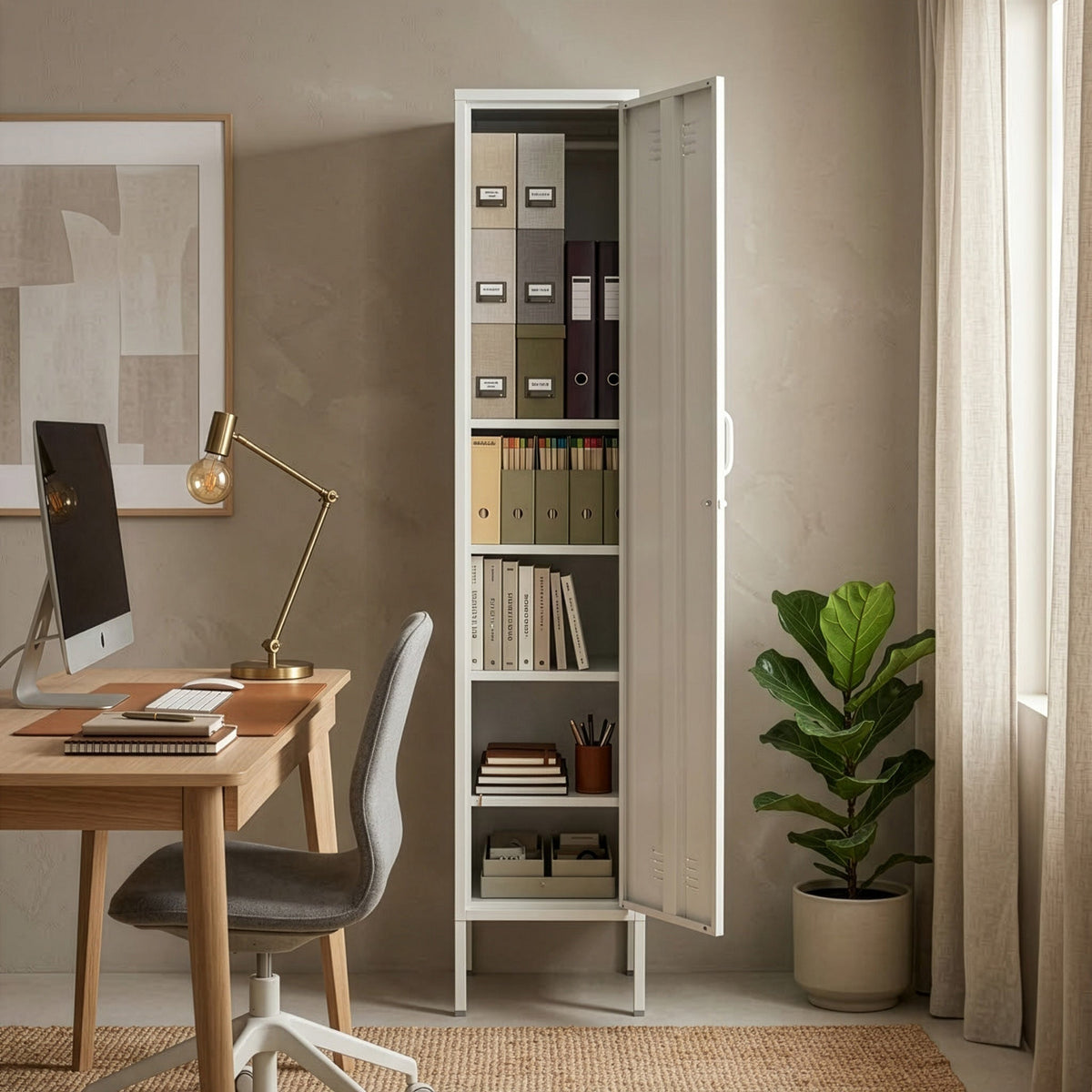 Haven One-Door Locker - Maeve Living