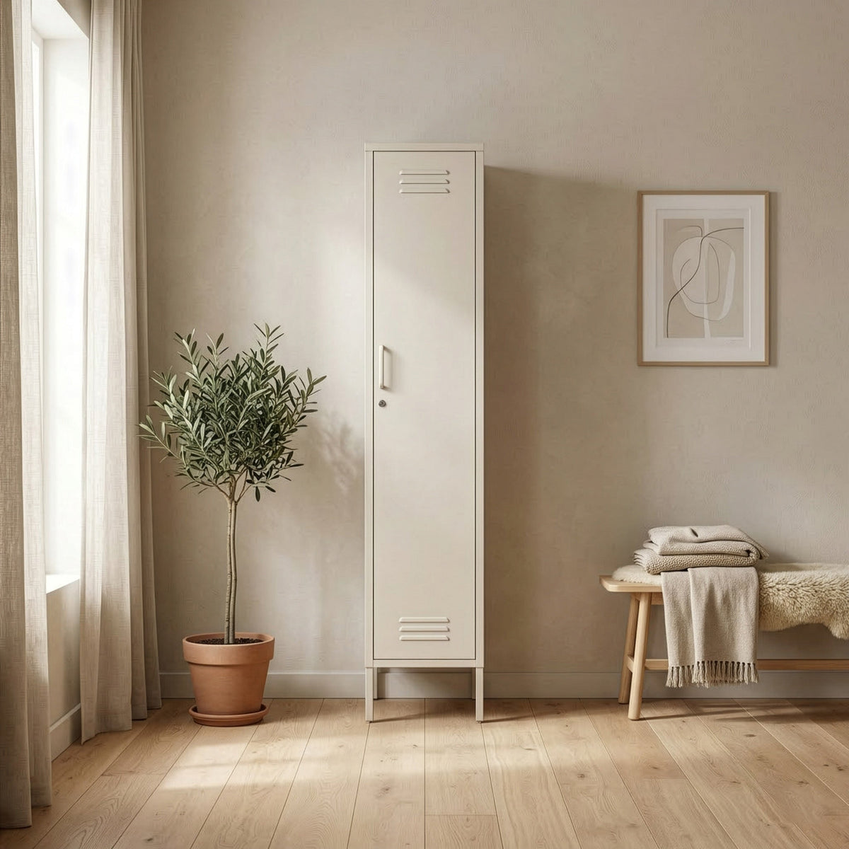 Haven One-Door Locker - Maeve Living