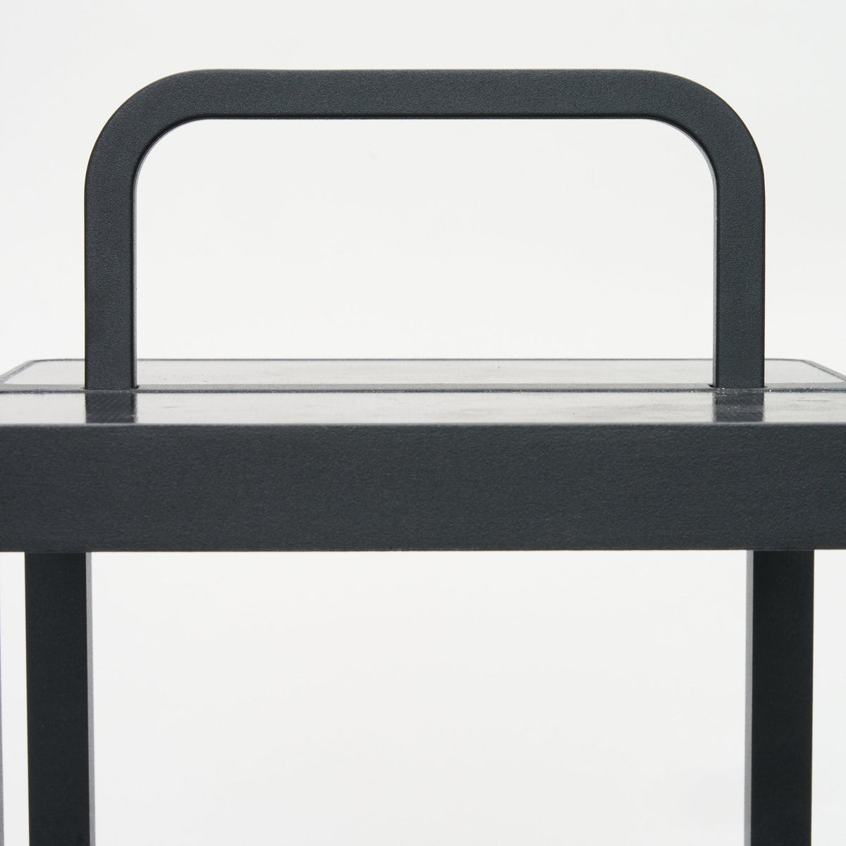 Matte Black Aluminum Outdoor Solar Lantern - Maeve Living
