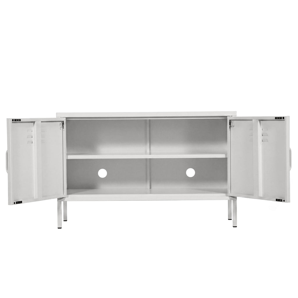 Meadow Metal TV Stand Cabinet - Maeve Living