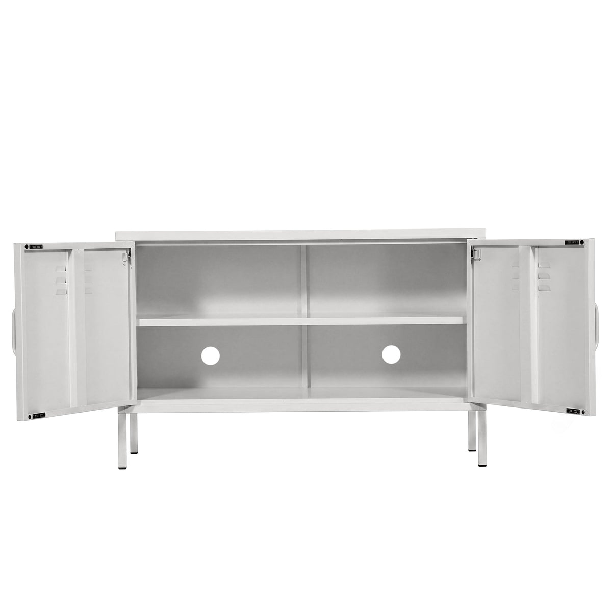 Meadow Metal TV Stand Cabinet - Maeve Living