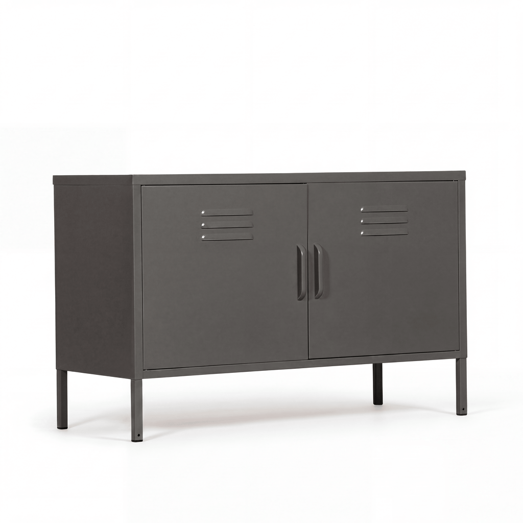 Meadow Metal TV Stand Cabinet - Maeve Living