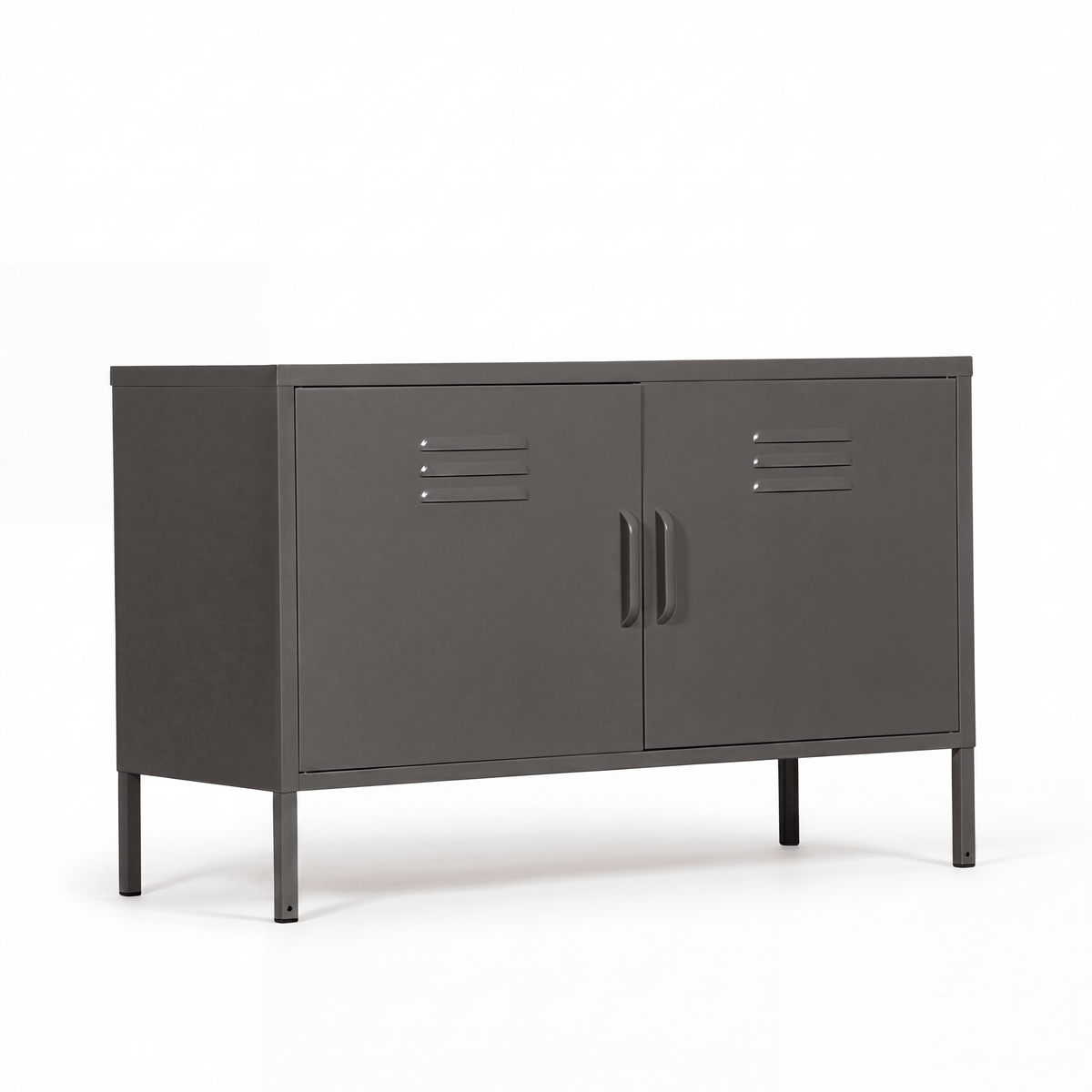 Meadow Metal TV Stand Cabinet - Maeve Living