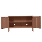Meadow Metal TV Stand Cabinet - Maeve Living