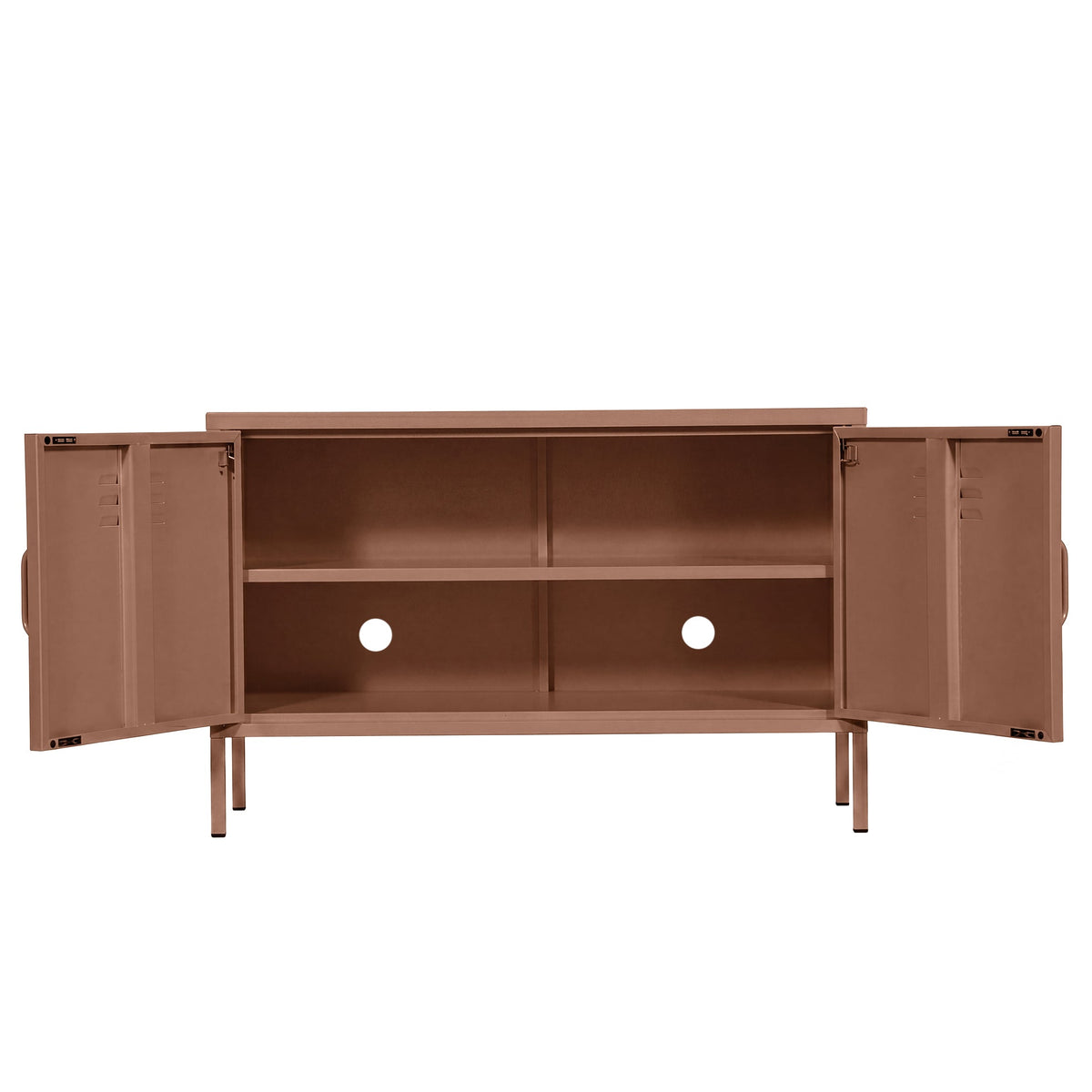Meadow Metal TV Stand Cabinet - Maeve Living