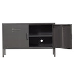 Meadow Metal TV Stand Cabinet - Maeve Living