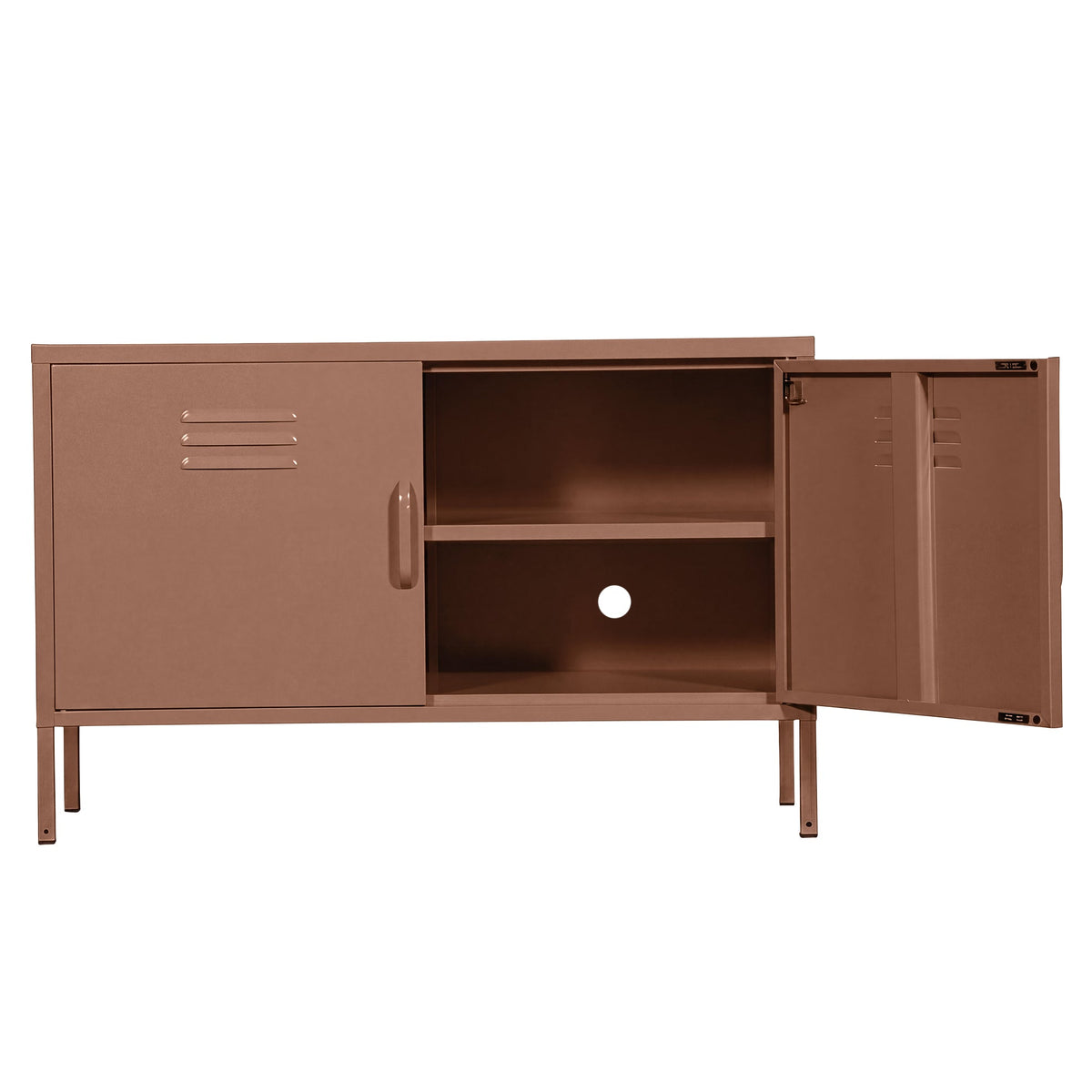 Meadow Metal TV Stand Cabinet - Maeve Living