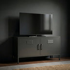 Meadow Metal TV Stand Cabinet - Maeve Living