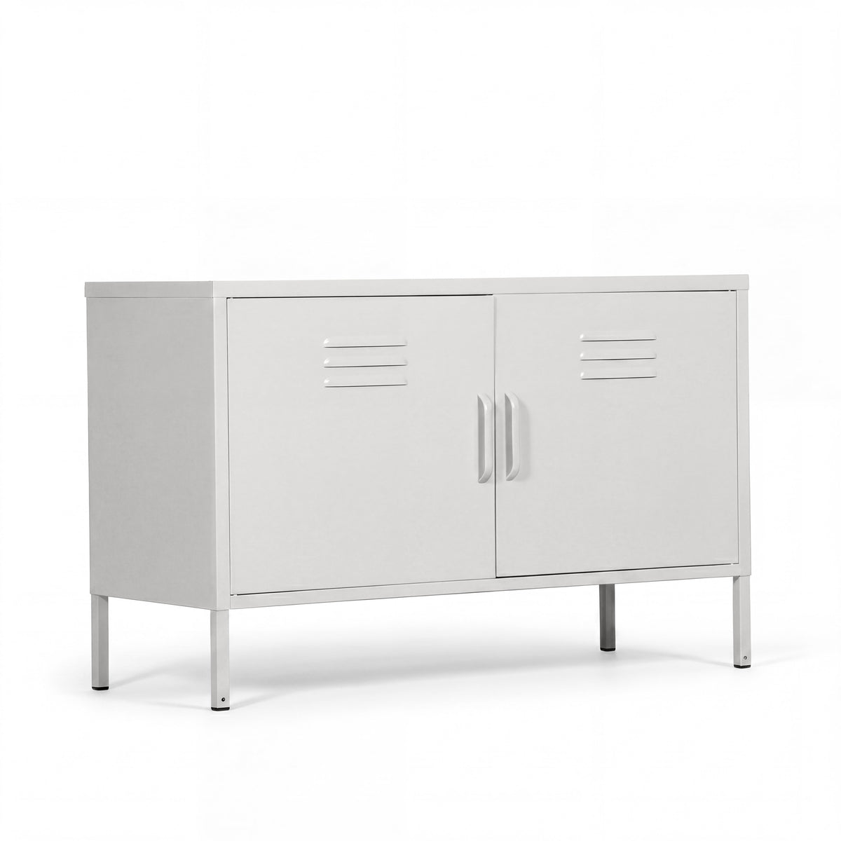 Meadow Metal TV Stand Cabinet - Maeve Living