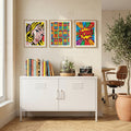 Meadow Metal TV Stand Cabinet - Maeve Living