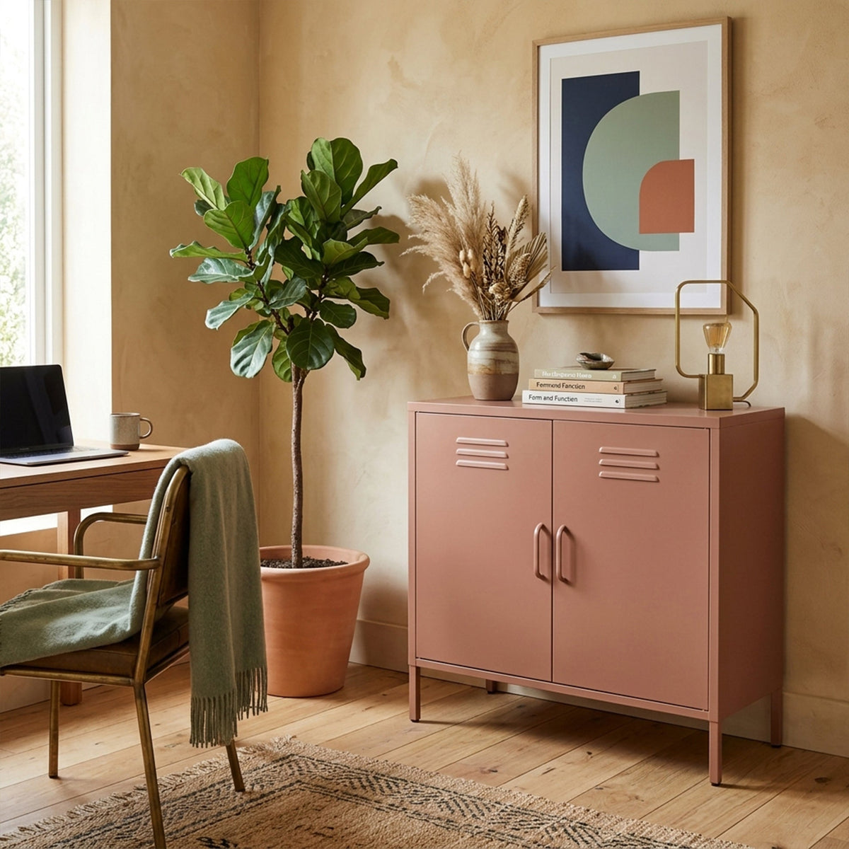 Rowan Two-Door Cabinet - Maeve Living