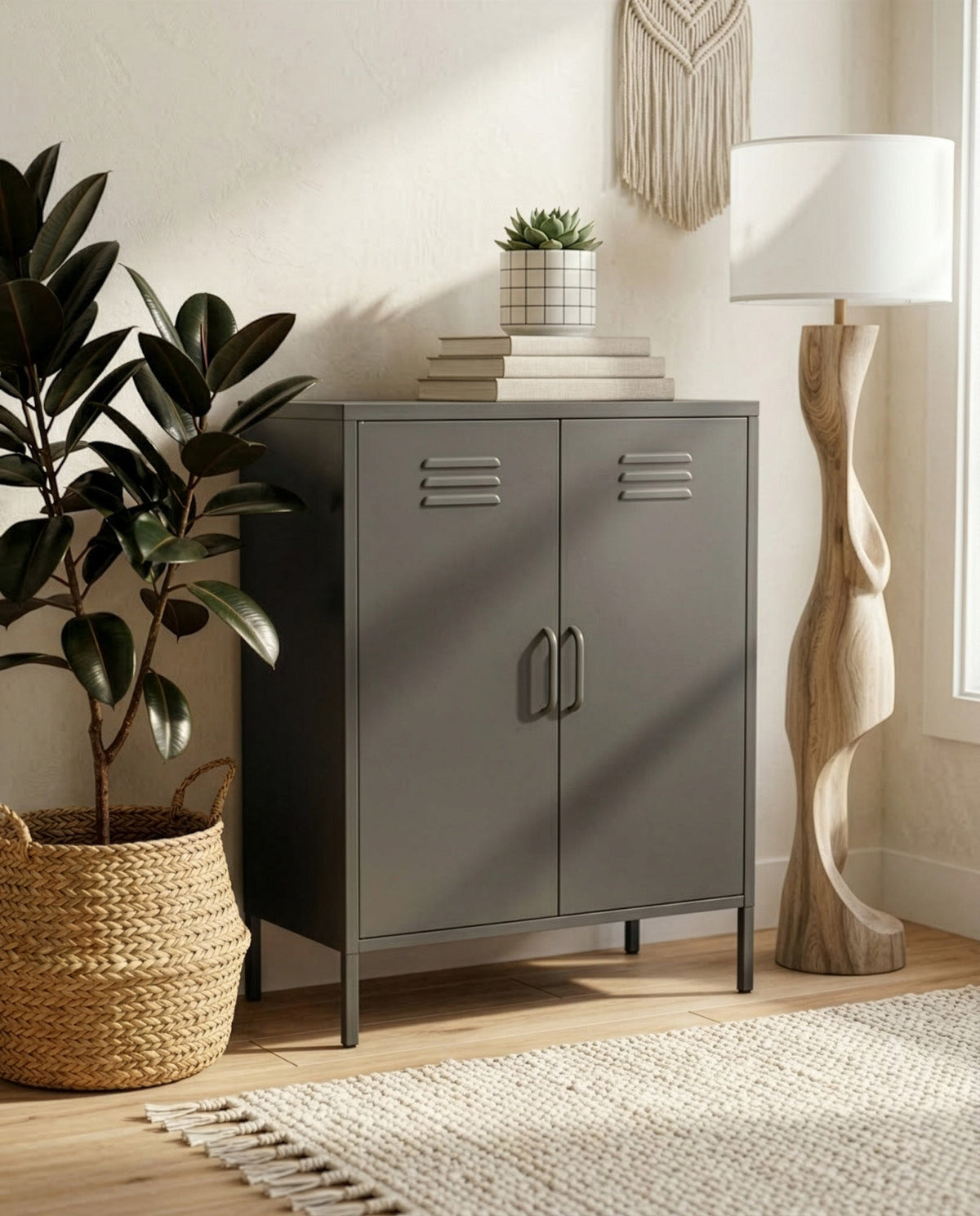 Rowan Two-Door Cabinet - Maeve Living