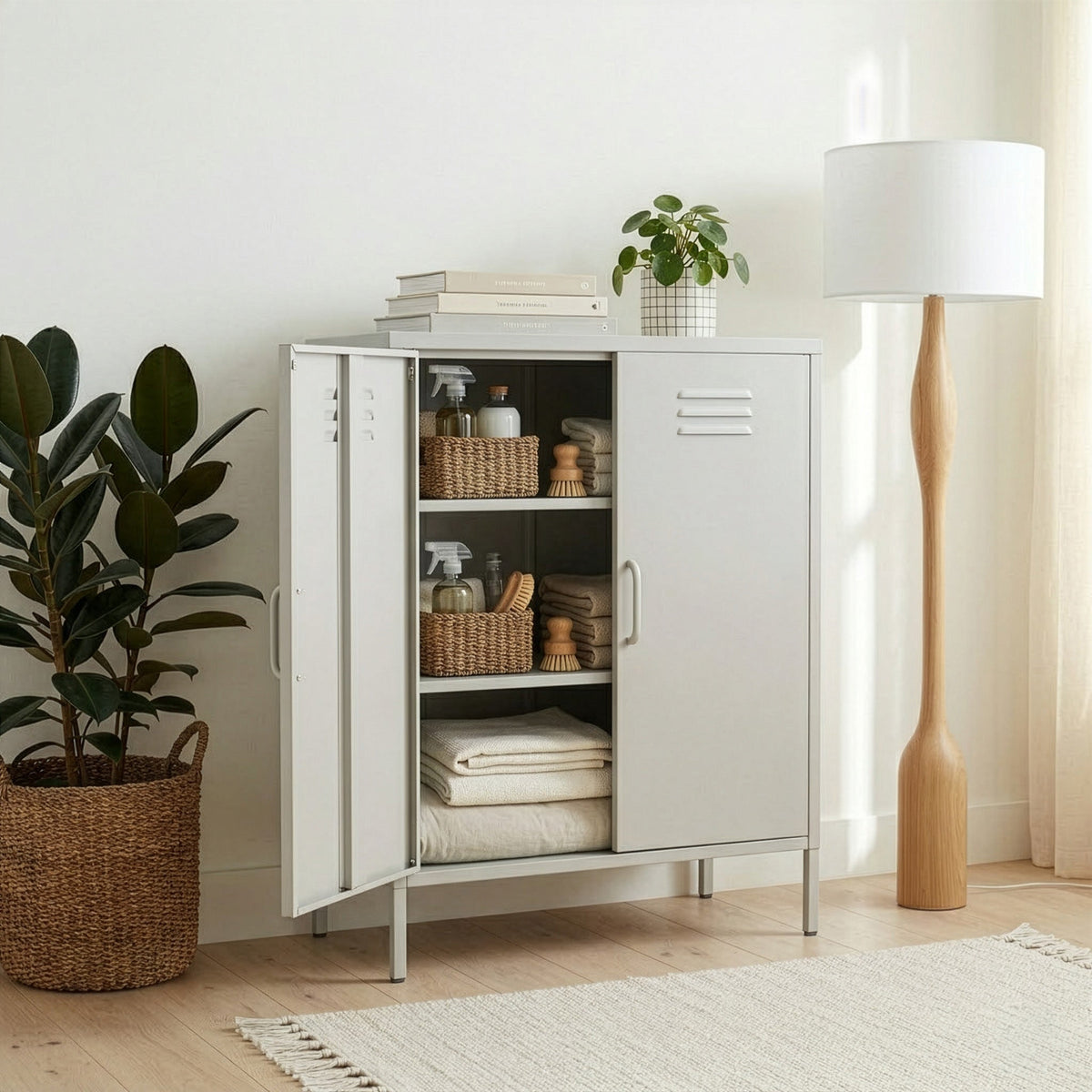 Rowan Two-Door Cabinet - Maeve Living