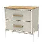 Two Drawer Milton Side Table - Maeve Living