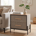 Two Drawer Milton Side Table - Maeve Living