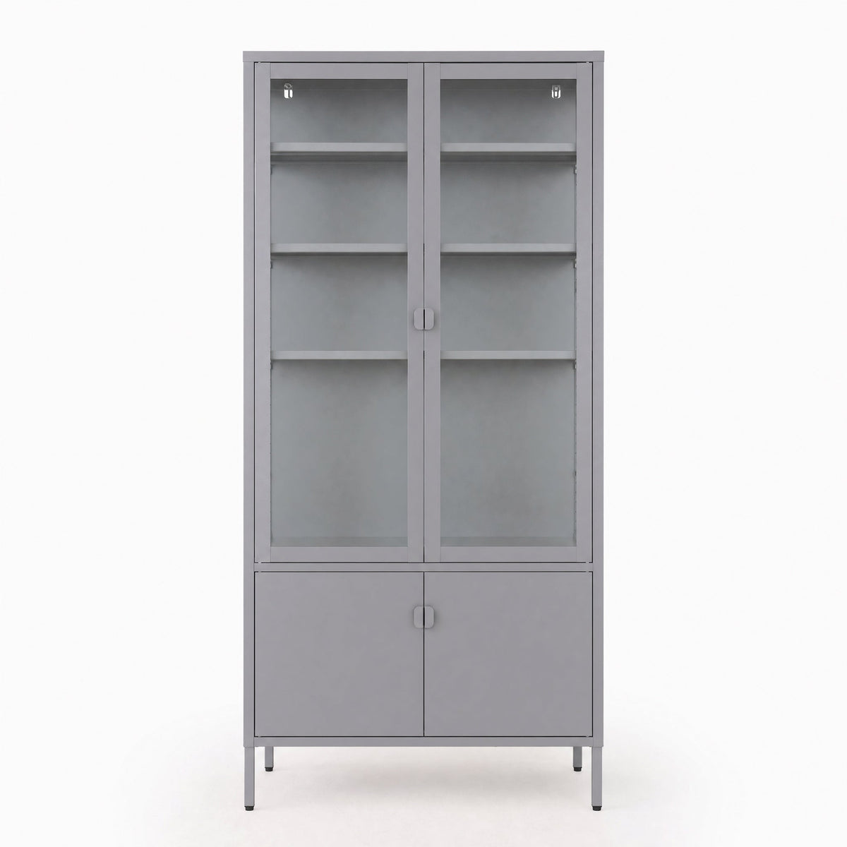 Willow Metal Display Storage Cabinet - Maeve Living
