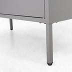 Willow Metal Display Storage Cabinet - Maeve Living