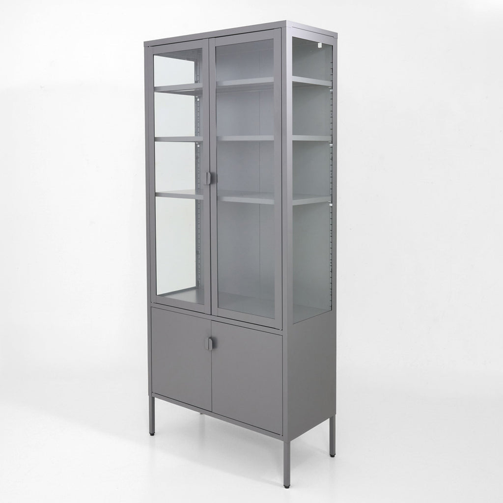 Willow Metal Display Storage Cabinet - Maeve Living
