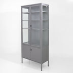 Willow Metal Display Storage Cabinet - Maeve Living